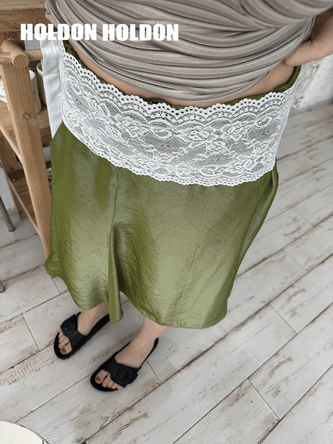 Lace Trim Belt