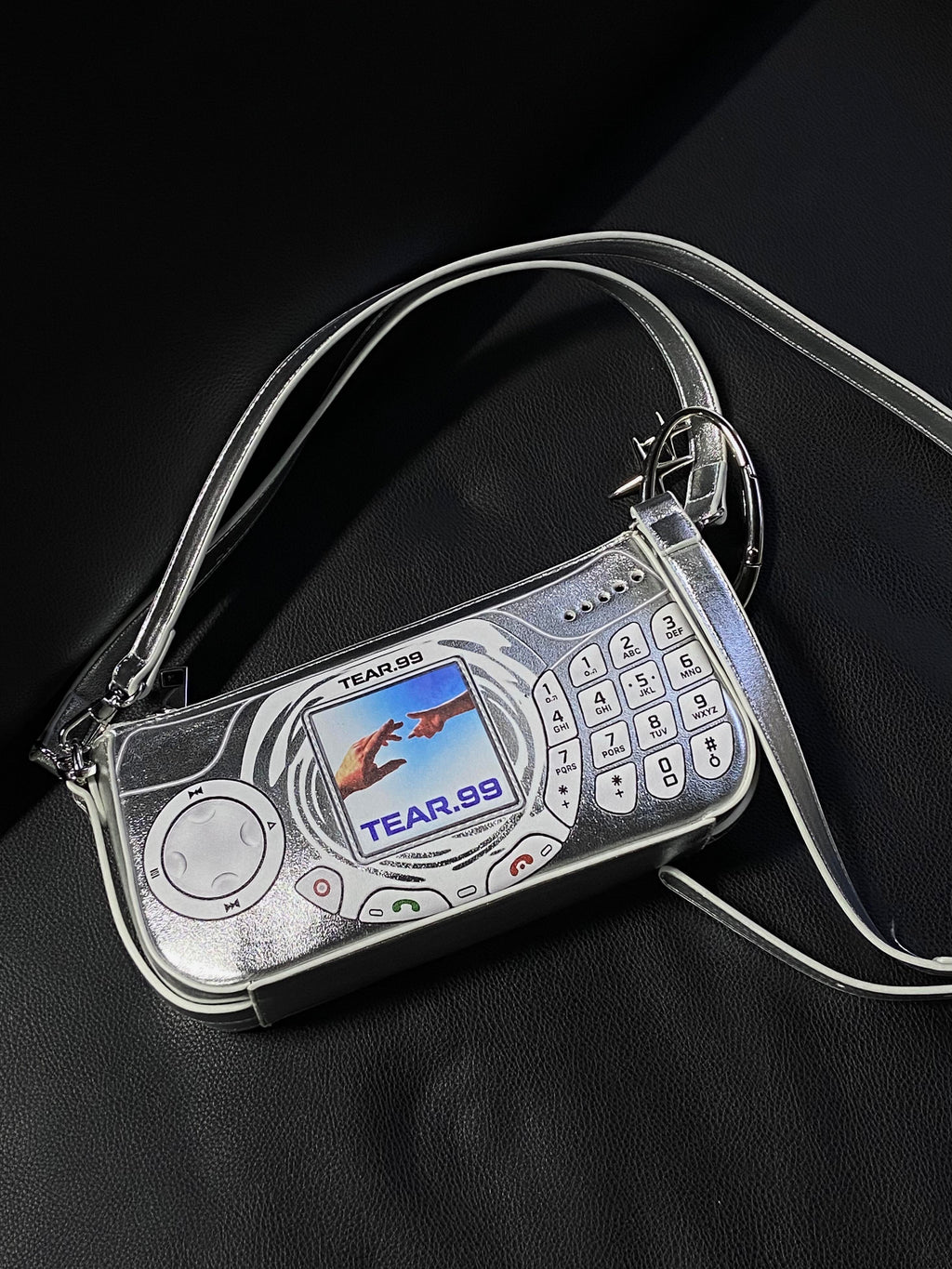 Retro Flip Phone Shoulder Bag