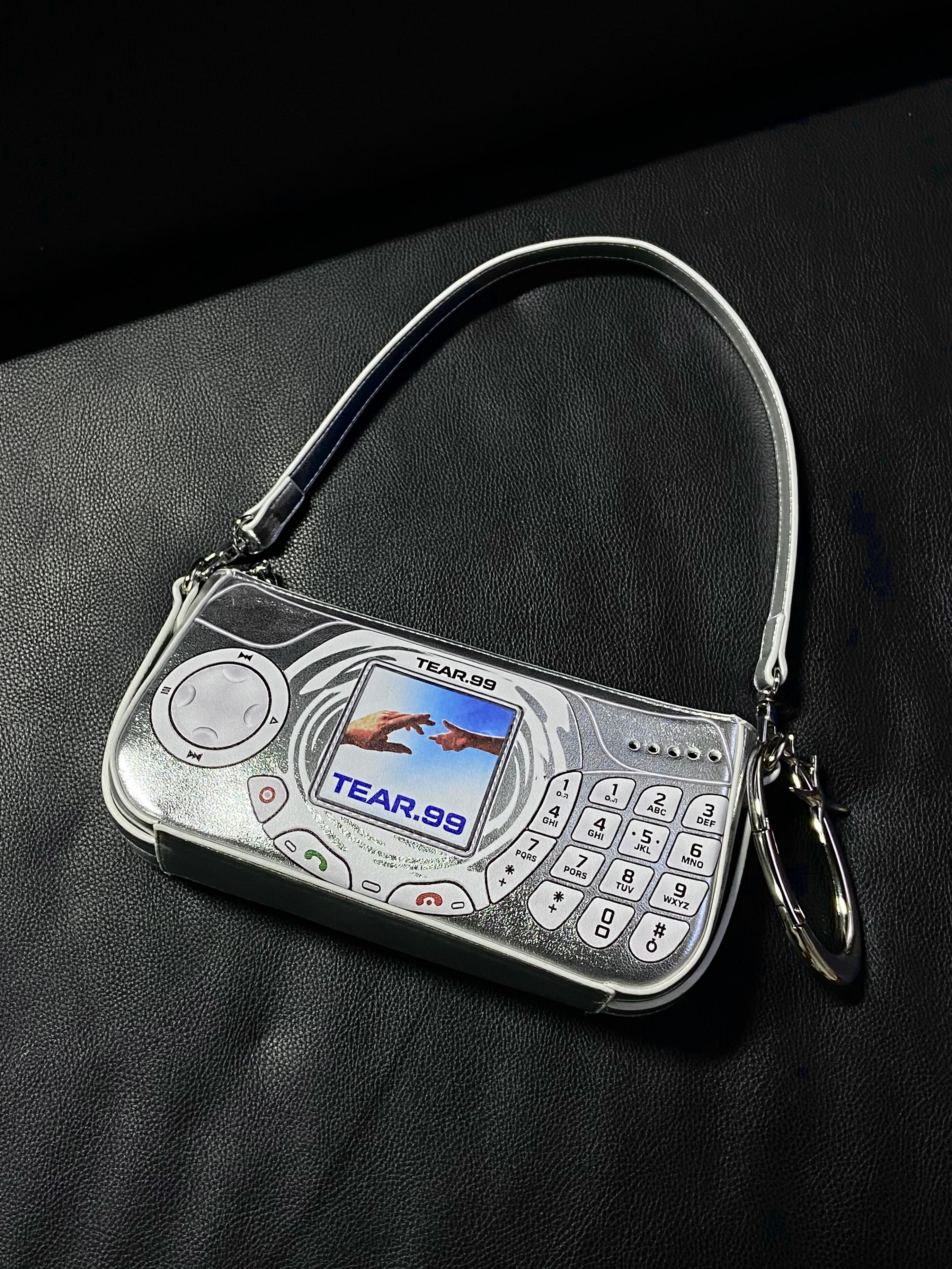 Retro Flip Phone Shoulder Bag