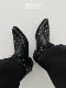 Niche Pointed Rider Boots – Black Pointed-Toe Boots