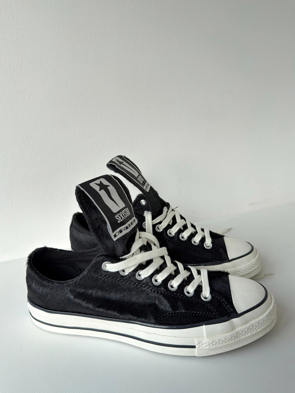 Vintage Vulcanized Board Shoes – Black Retro Skate Sneakers