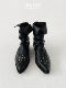 Niche Pointed Rider Boots – Black Pointed-Toe Boots