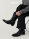 Niche Pointed Rider Boots – Black Pointed-Toe Boots