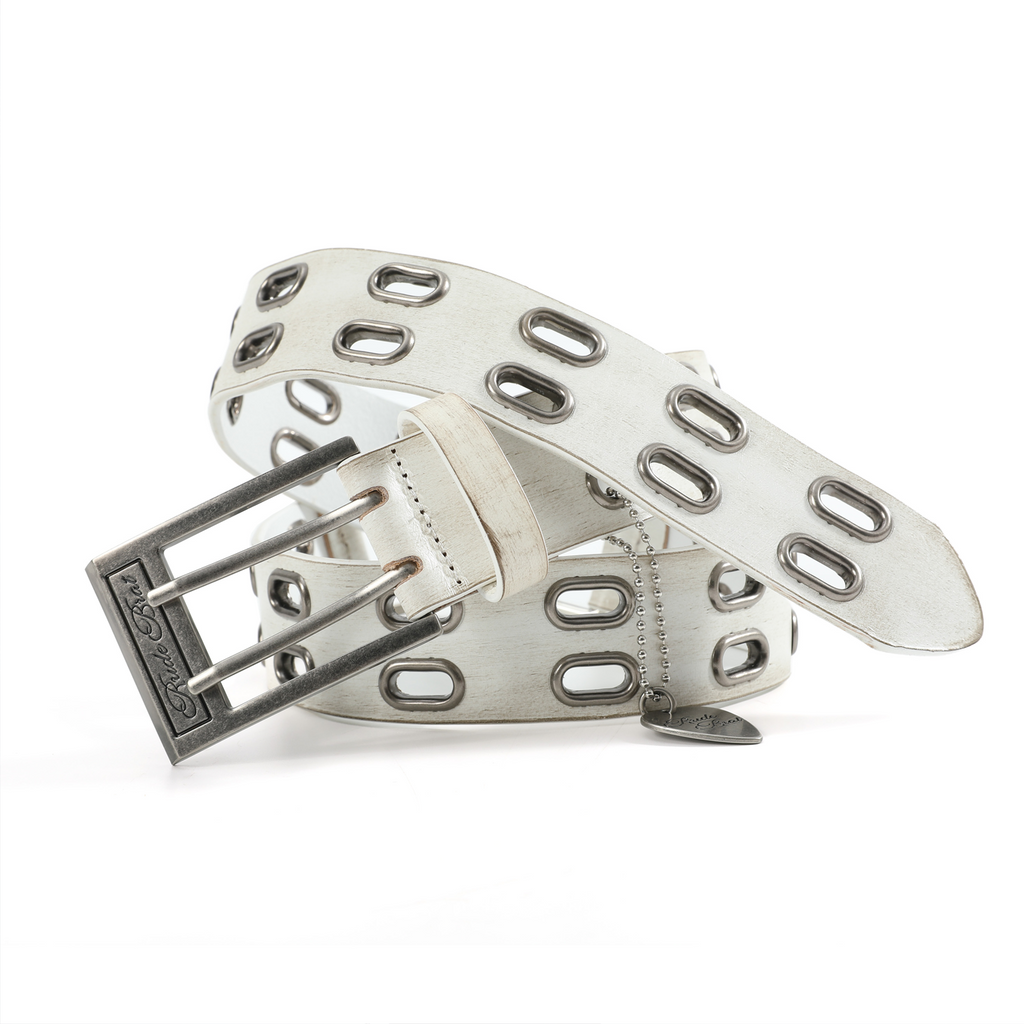 Bad Boy punk leather belt