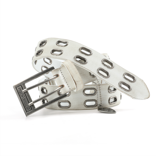 Bad Boy punk leather belt
