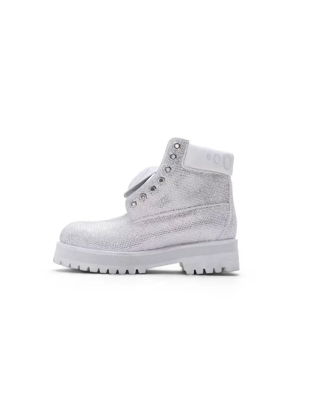 Glitter High-Top Boots
