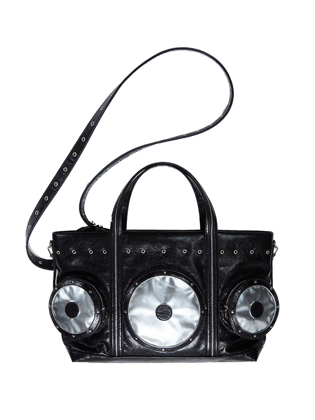 PAIKI Speaker Pattern One-Shoulder Tote Bag