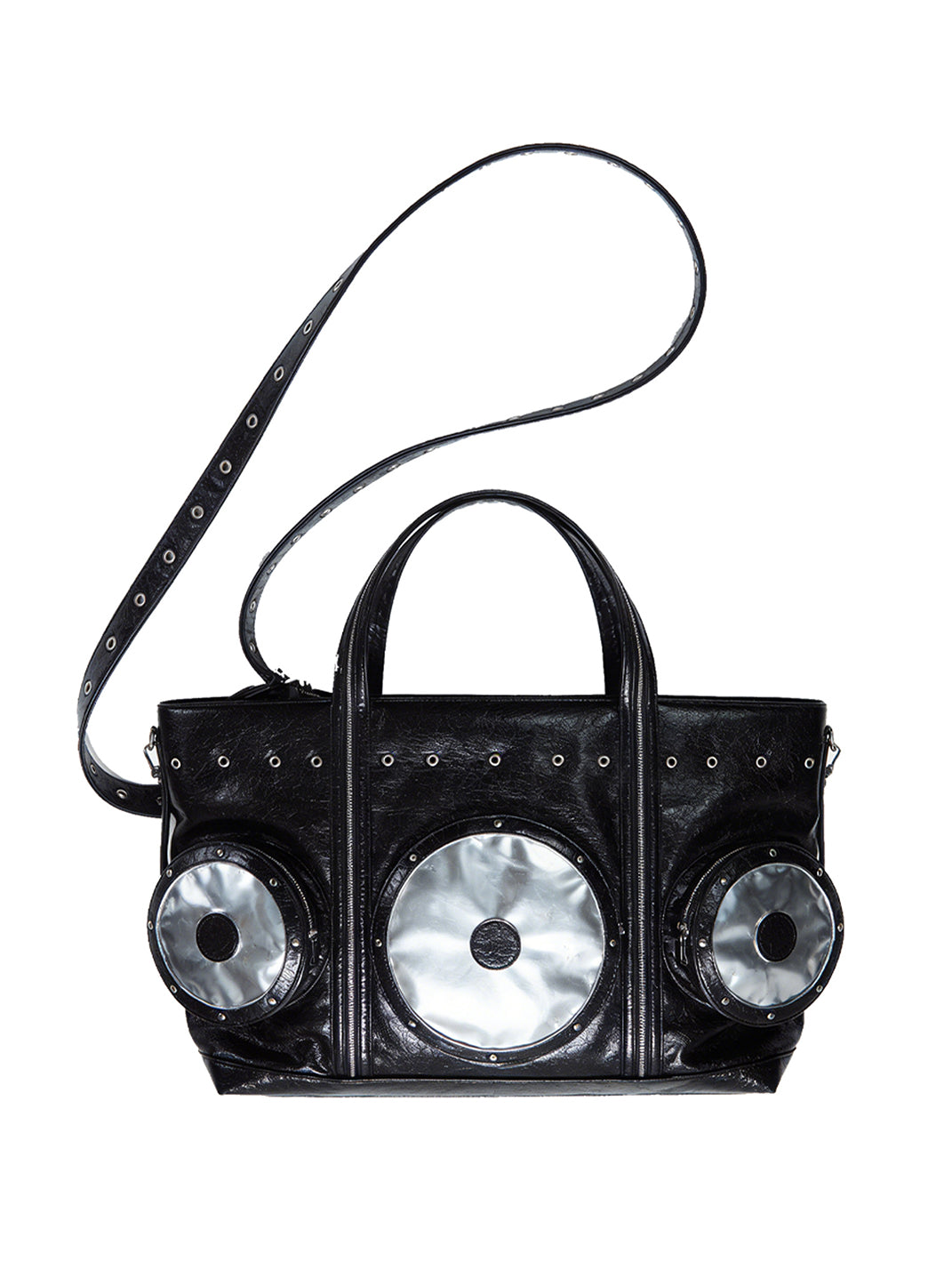 PAIKI Speaker Pattern One-Shoulder Tote Bag