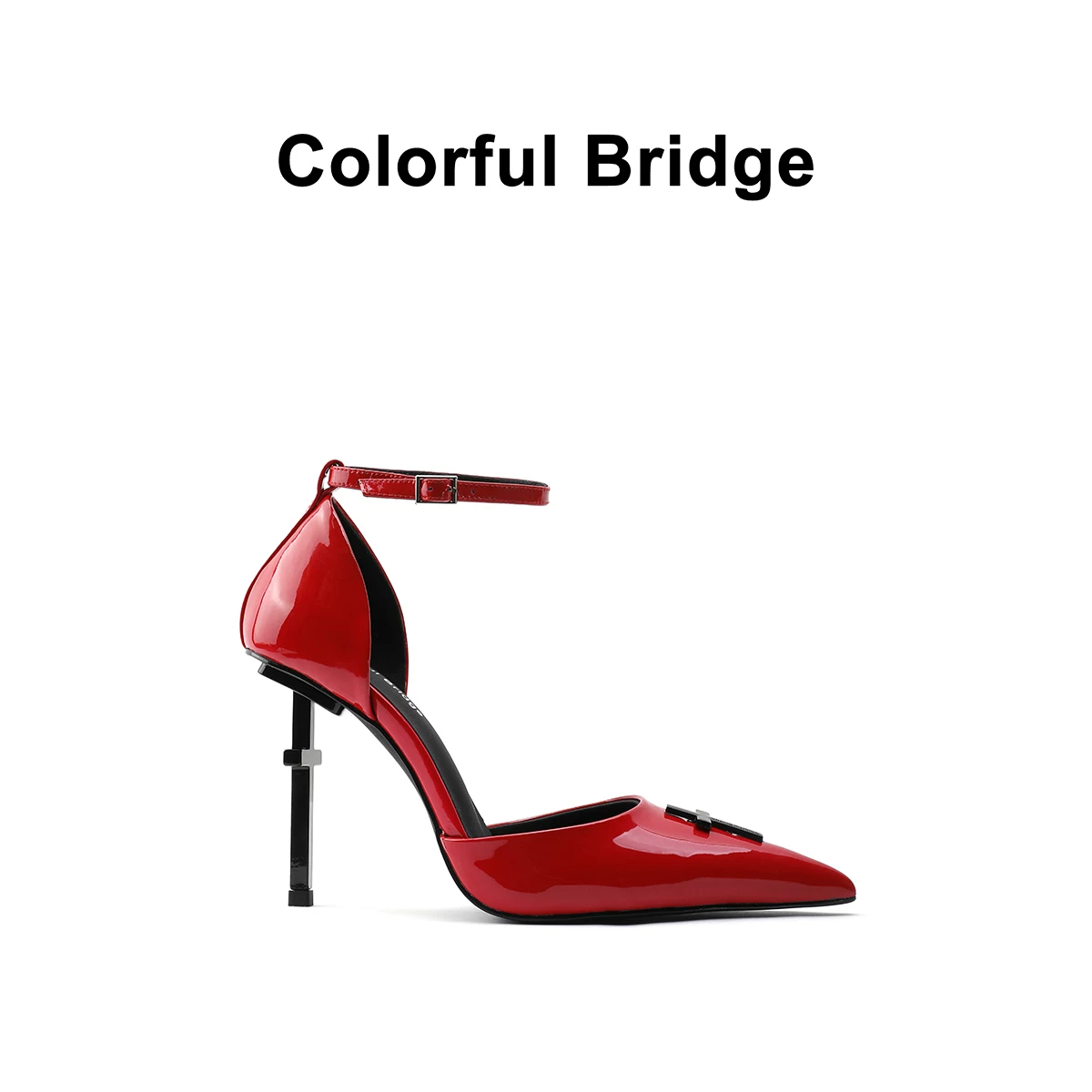 Crucifix Cut-Out Strappy Heels