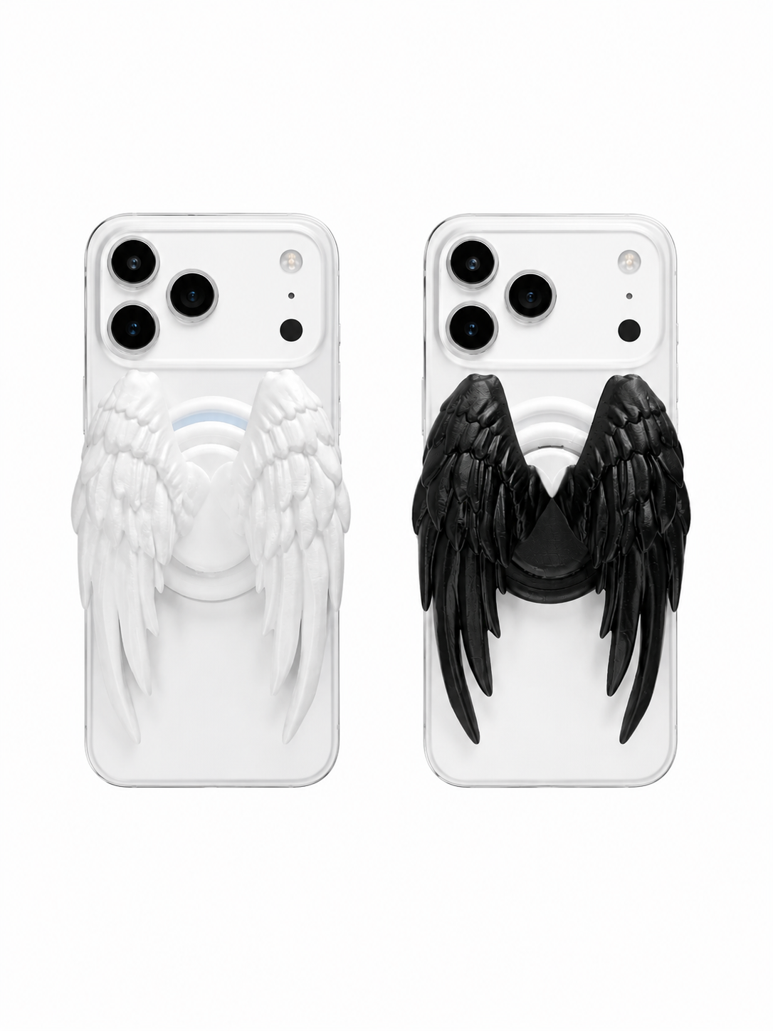 3D Angel Wings Phone Grip Holder - Gradient Edition