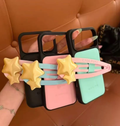 3D Star Hair Clip Phone Case