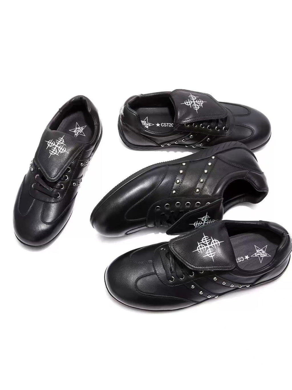 Genuine Leather German Trainer Sneakers