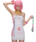 NORGIRA | Vanille Cigarette Strapless Bustier Dress