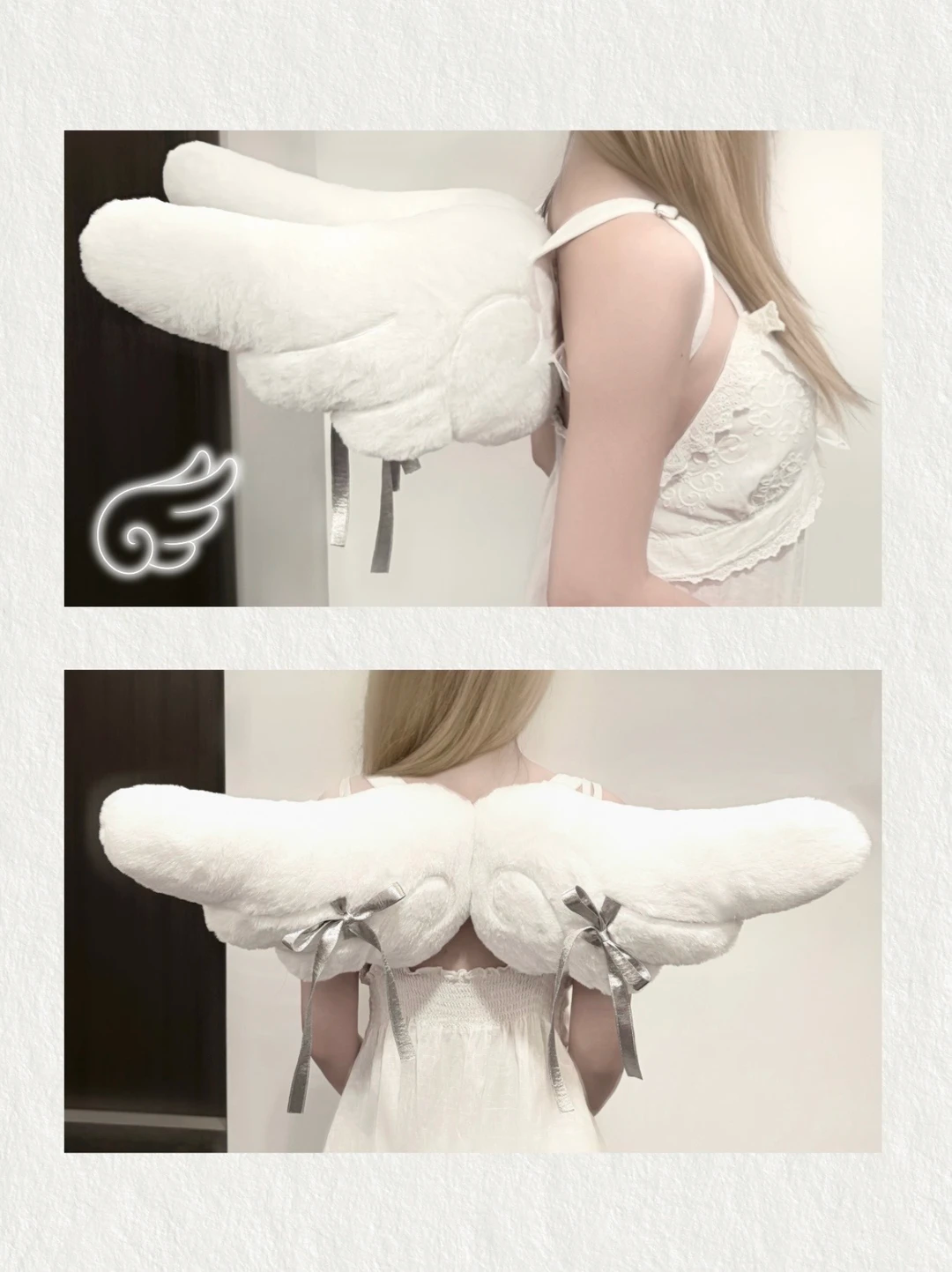 Angel Wing Plush Pillow