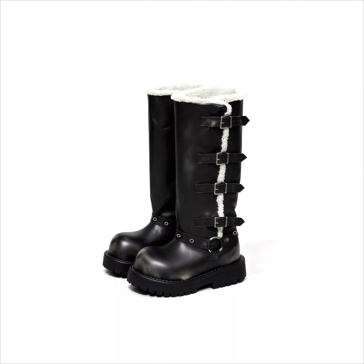 24ANS Convertible Fold-Over Knight Boots