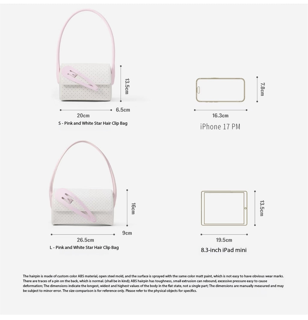 Ecoday x Mealin Hair Clip Shoulder Bag