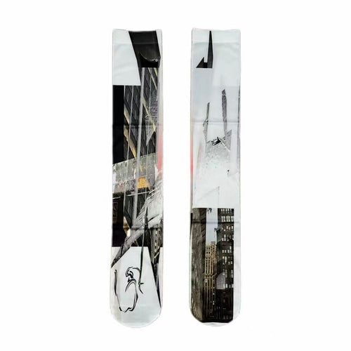 ACID VISION Velvet Knee-High Socks