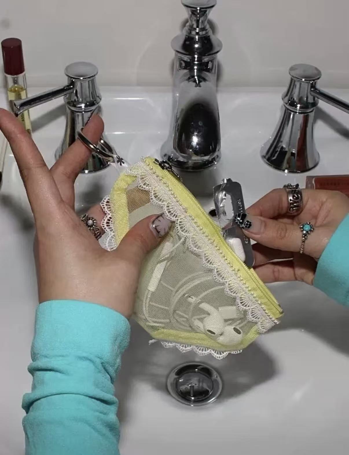 Lace Undie Coin Purse