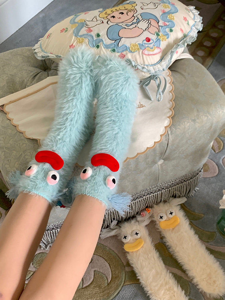 Plush Ankle Socks