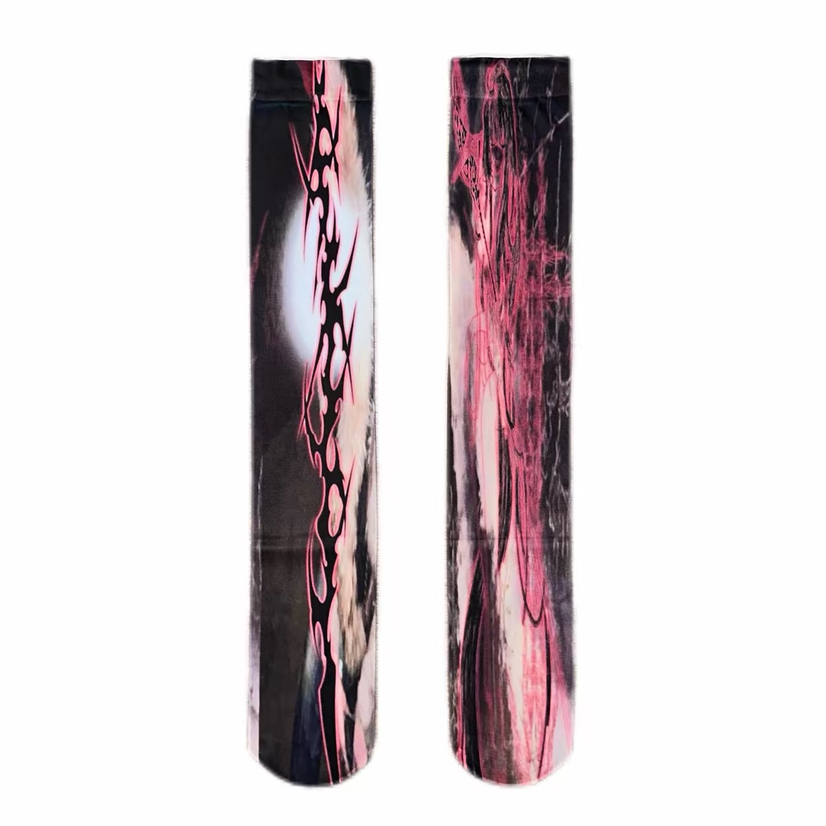 ACID VISION Velvet Knee-High Socks