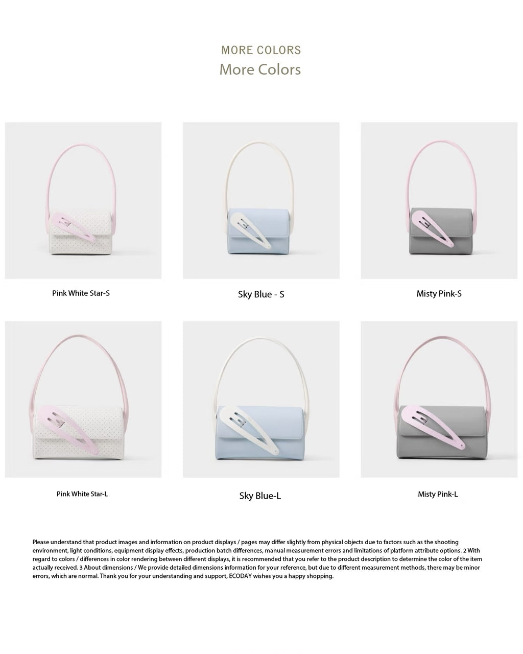 Ecoday x Mealin Hair Clip Shoulder Bag