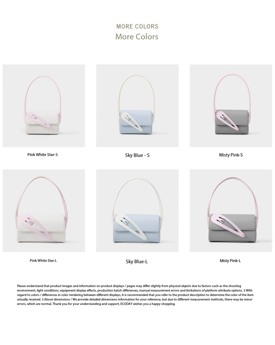Ecoday x Mealin Hair Clip Shoulder Bag