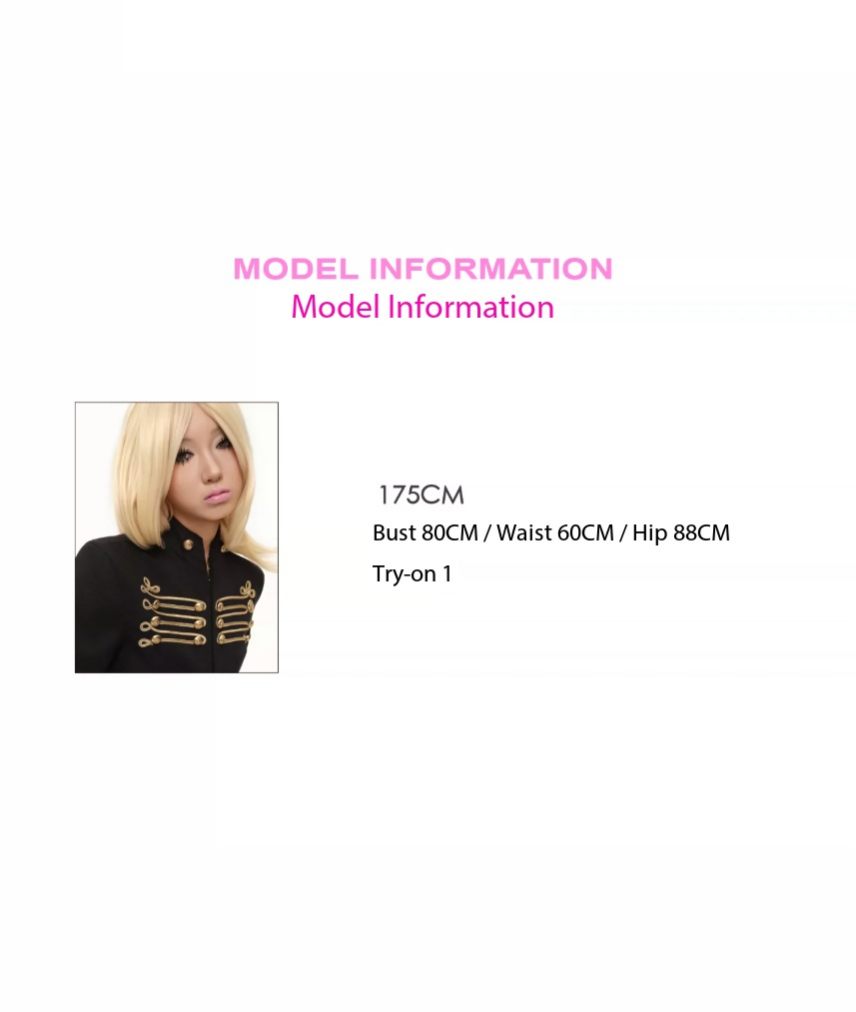 Sivona Medieval Echo Retro Palace Napoleon Double-Breasted Braided Cropped Jacket