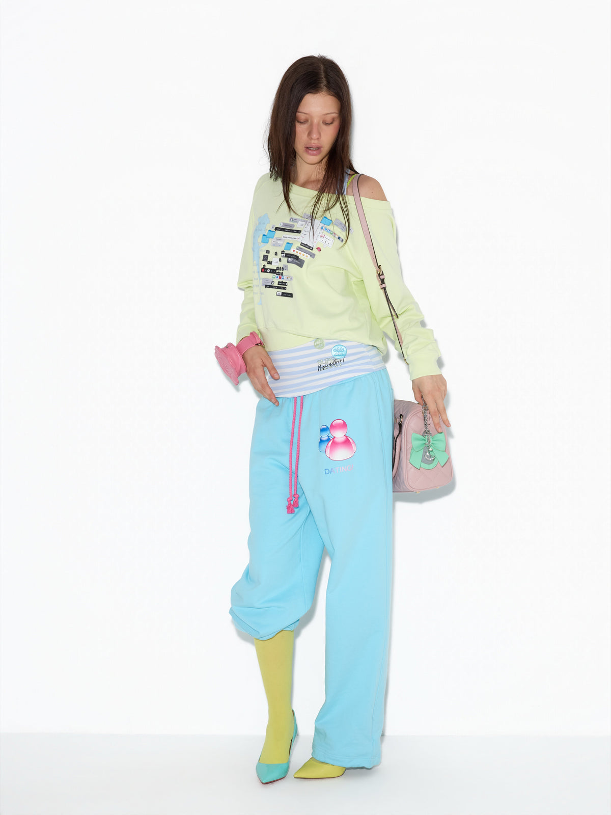 NORGIRA It Angel Two-Piece Sweatshirt & Tank Set