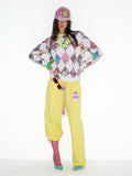 NORGIRA Tumblr Ephemera Argyle Sweater