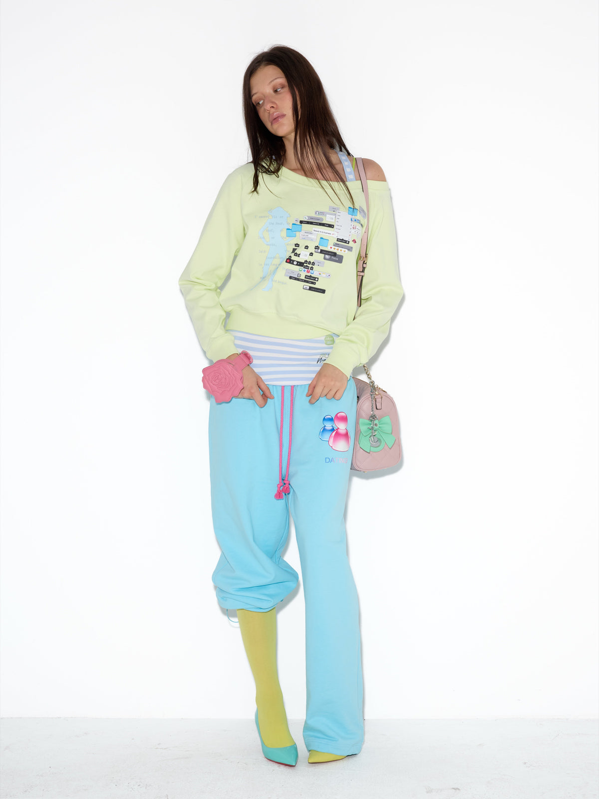 NORGIRA It Angel Two-Piece Sweatshirt & Tank Set