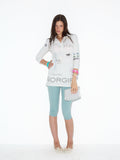 NORGIRA Makeup Artist Print Polo Dress