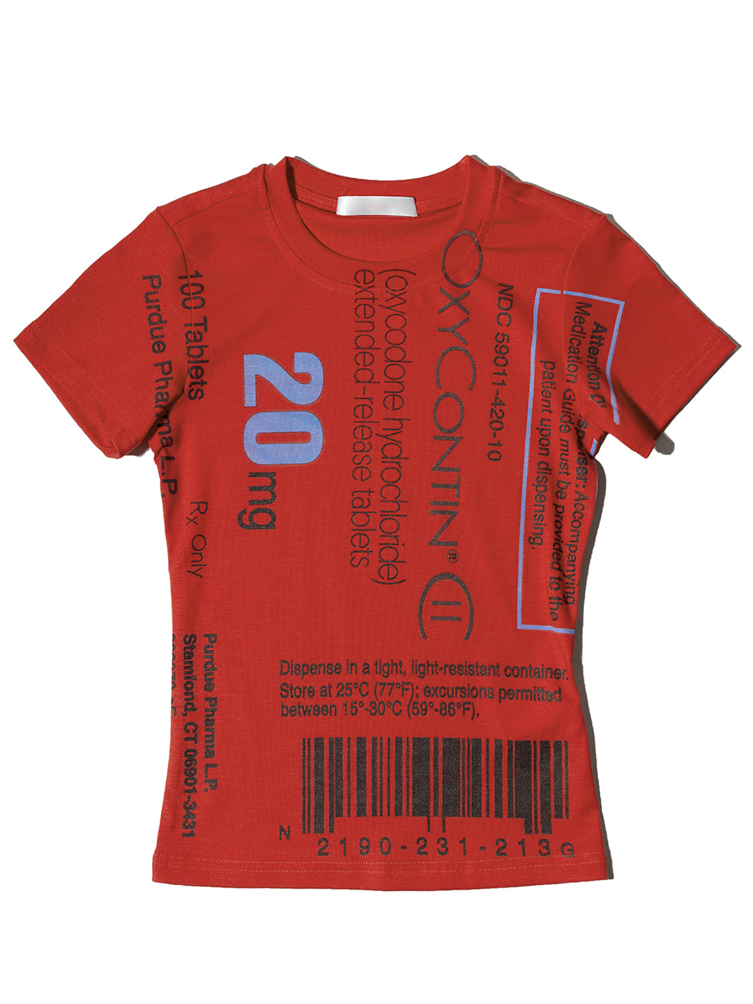 Pain Relief Instructions Graphic Tee