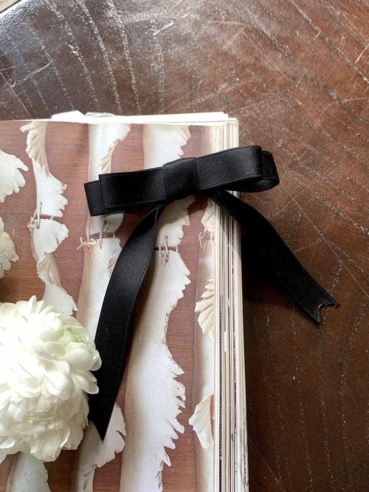 White Bowknot Details Tights