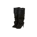 24ANS Pointed Toe Slouch Boots - Distressed Tall